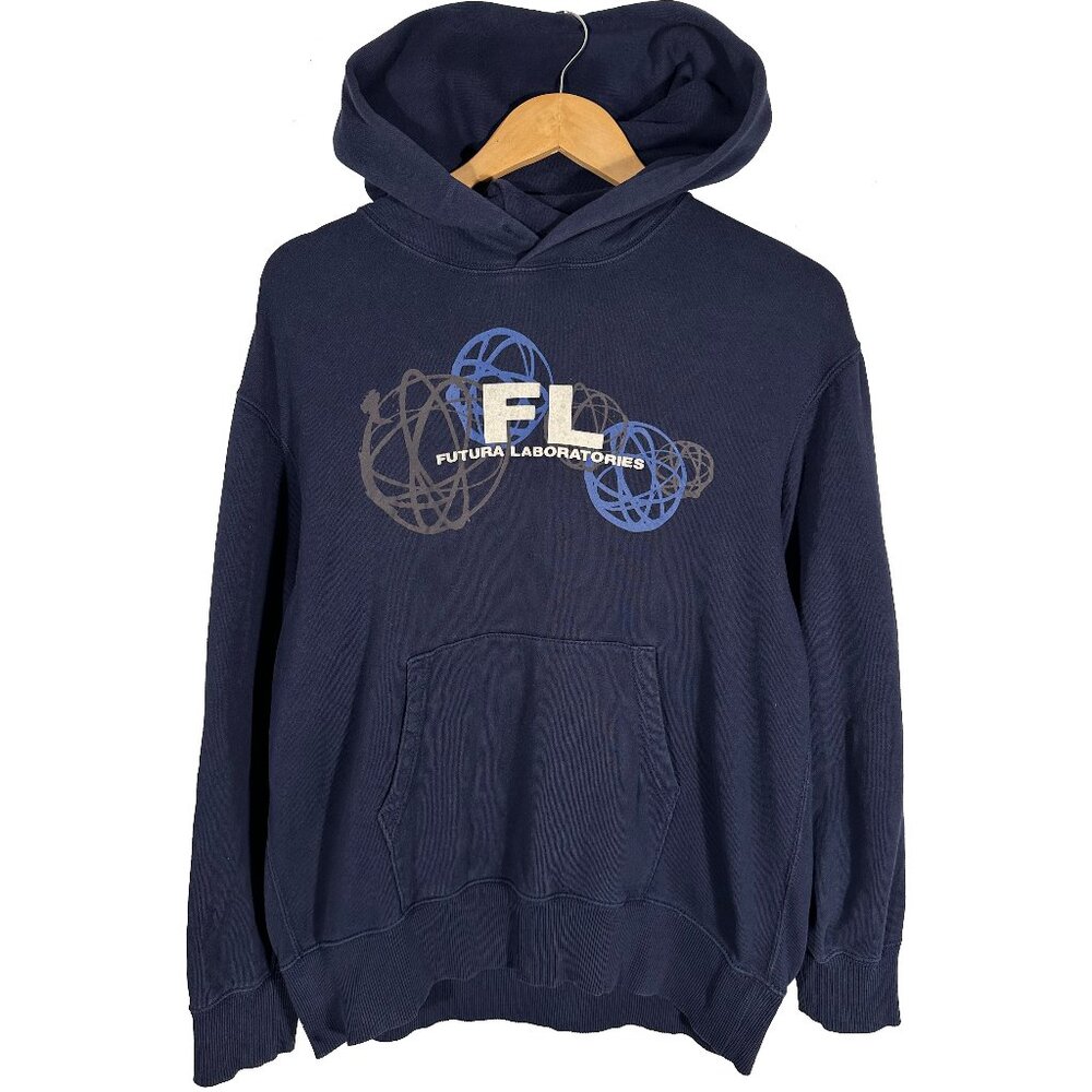 Futura Laboratories x Uniqlo Logo Hooded Sweatshirt Size Small